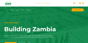 Construction Company Website